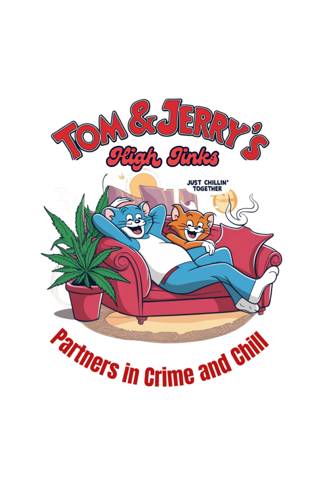 Tom and Jerry's High Jink Oversized T-Shirt