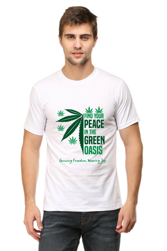 Find Your Peace in the Green Oasis T-Shirt