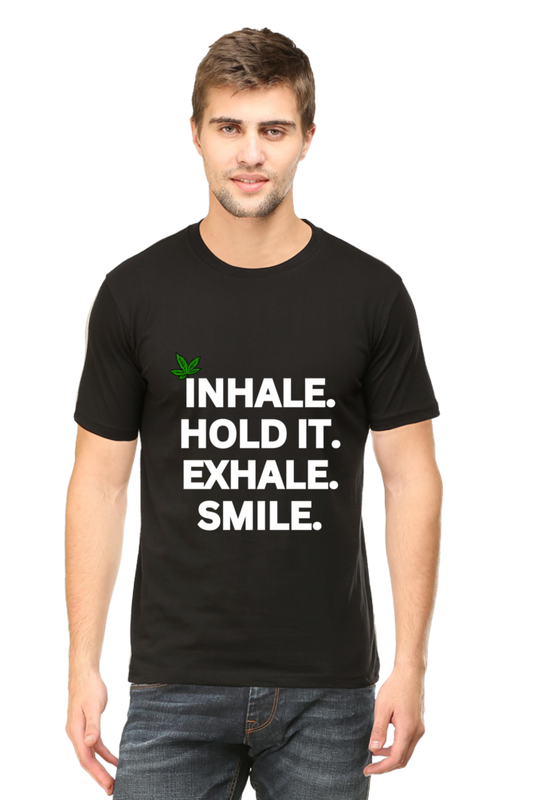 Inhale Hold Exhale Smile T-Shirt