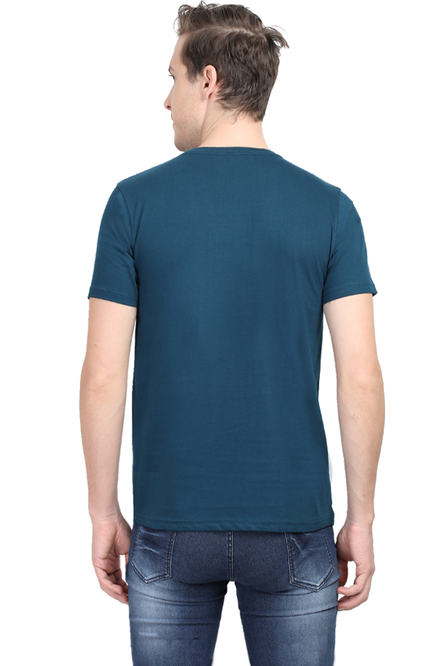 Blue T-Shirt of Why Not Just Relax