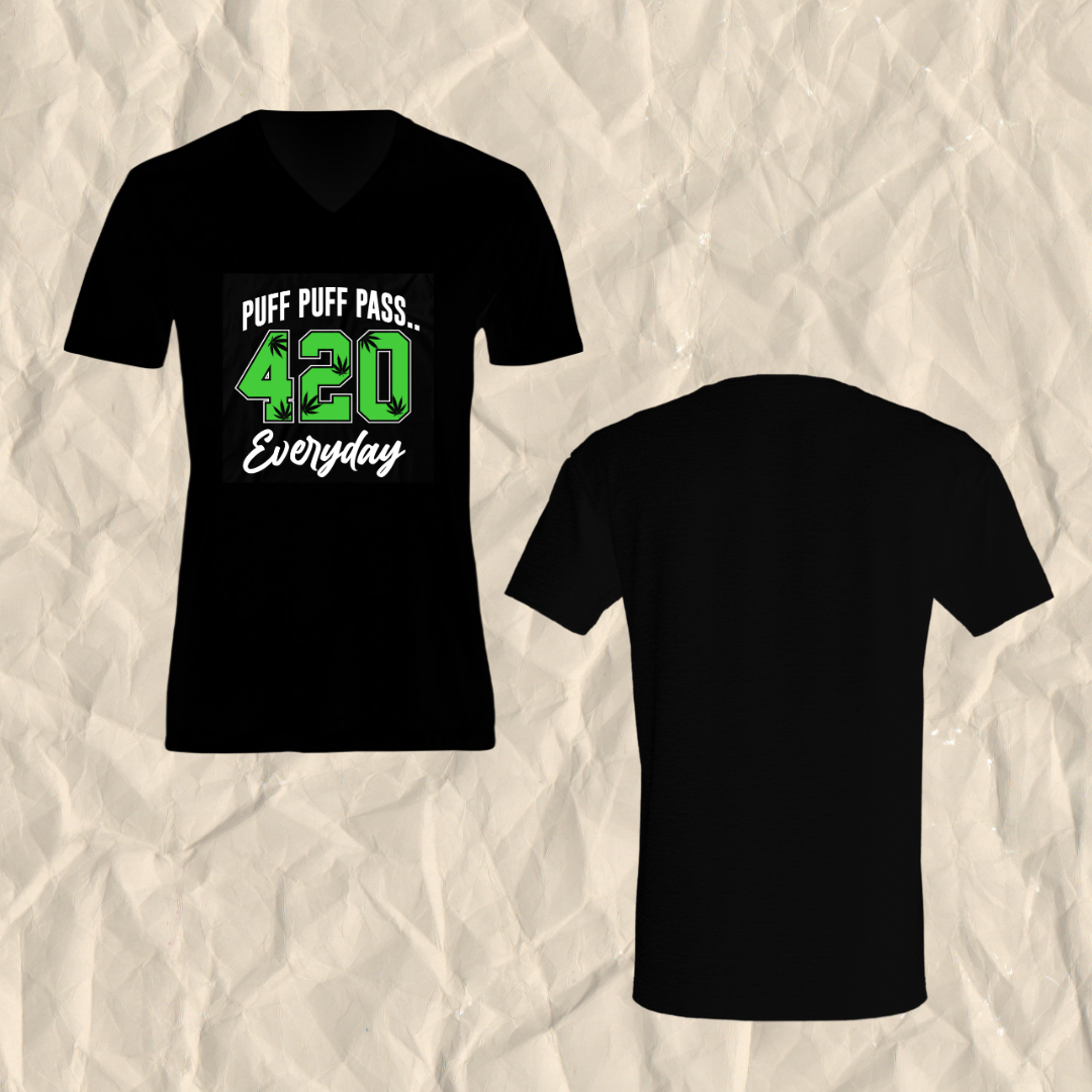 Puff Puff Pass 420 Everyday T-Shirt